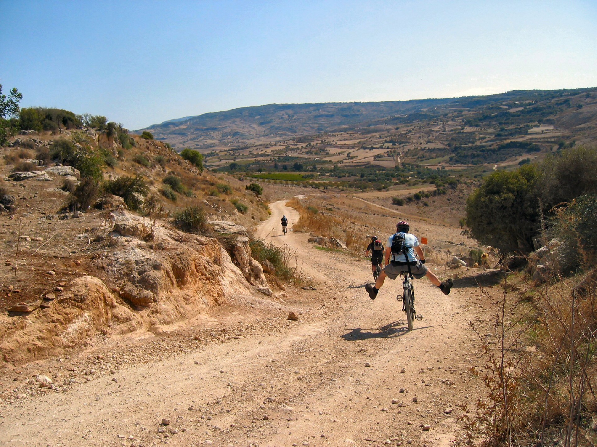 Evretou valley bike ride