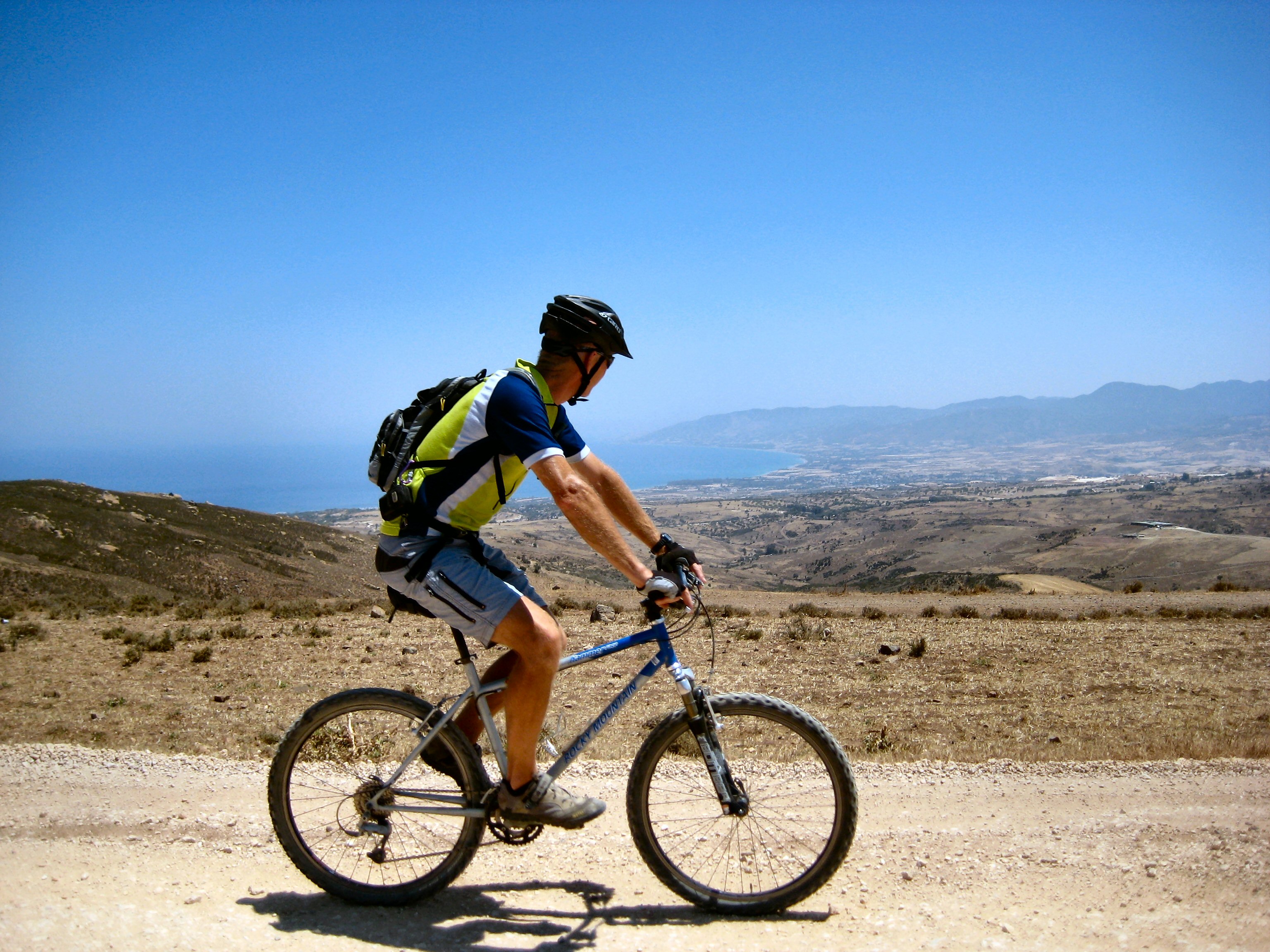 akamas ridge mountain bike ride