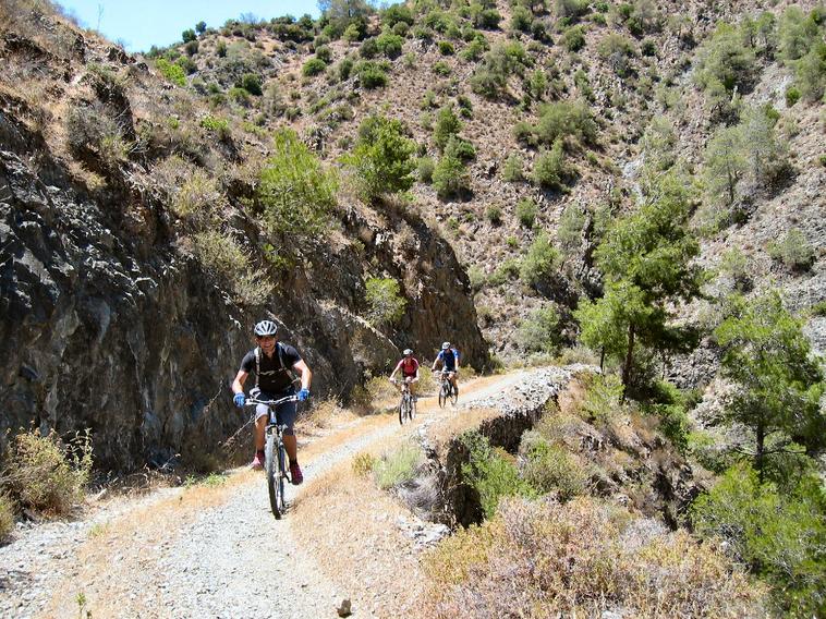 best mountain bike route cyprus